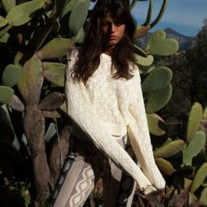Zara Crochet Sweater